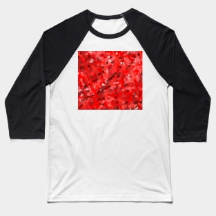 Red Texture Baseball T-Shirt